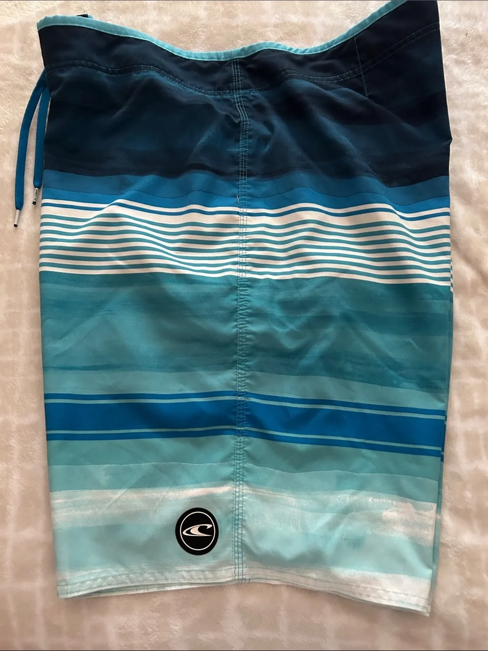 O'Neill Men’s Santa Cruz Stripe Boardshorts Size 42W, 11 inseam
